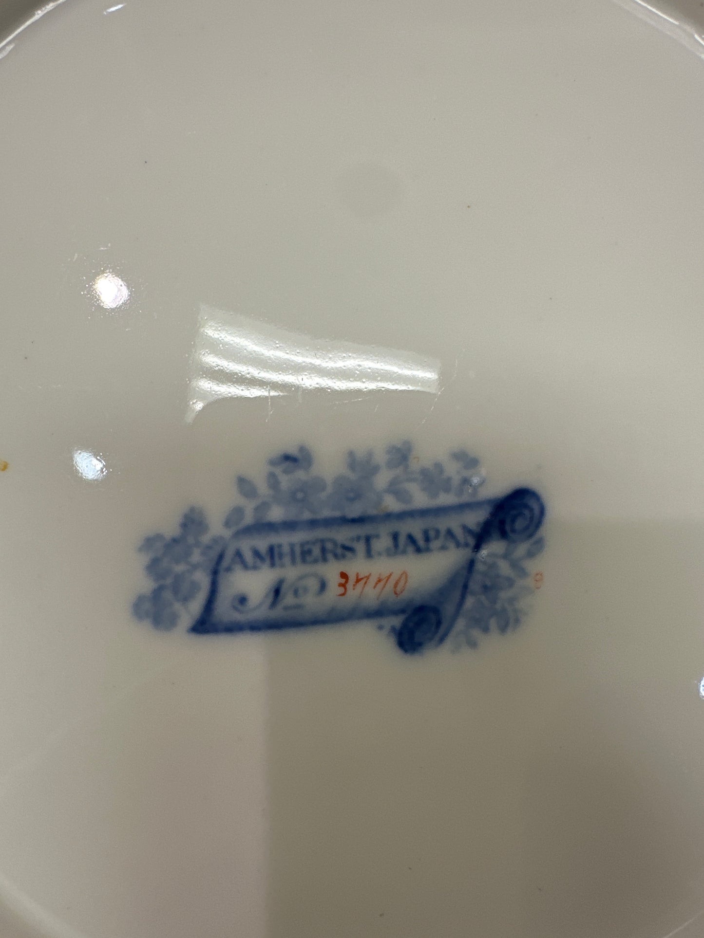 Minton Stone China Amherst Japan Imari Style Dinner Plate 10 1/4