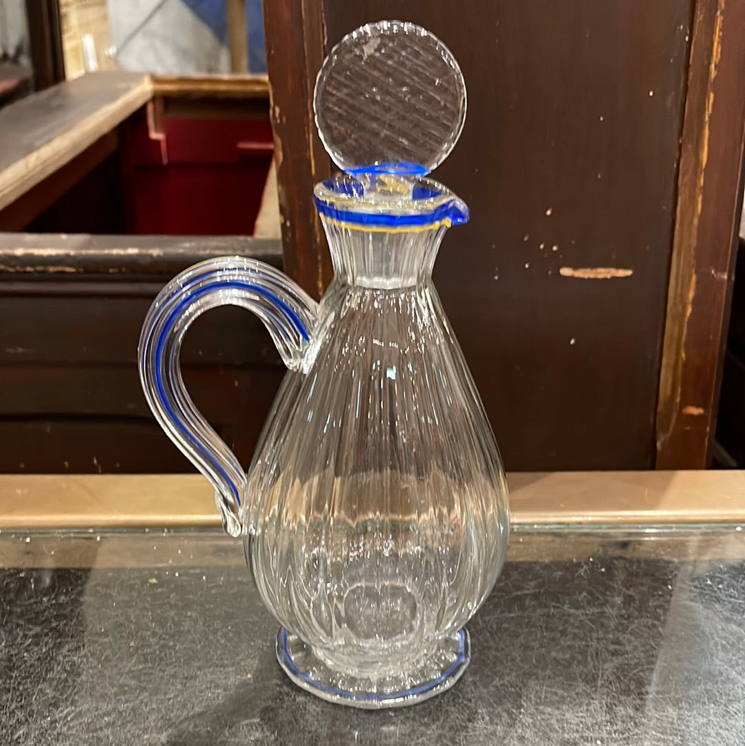 Claret Pitcher with Waffle Lid Design Stopper