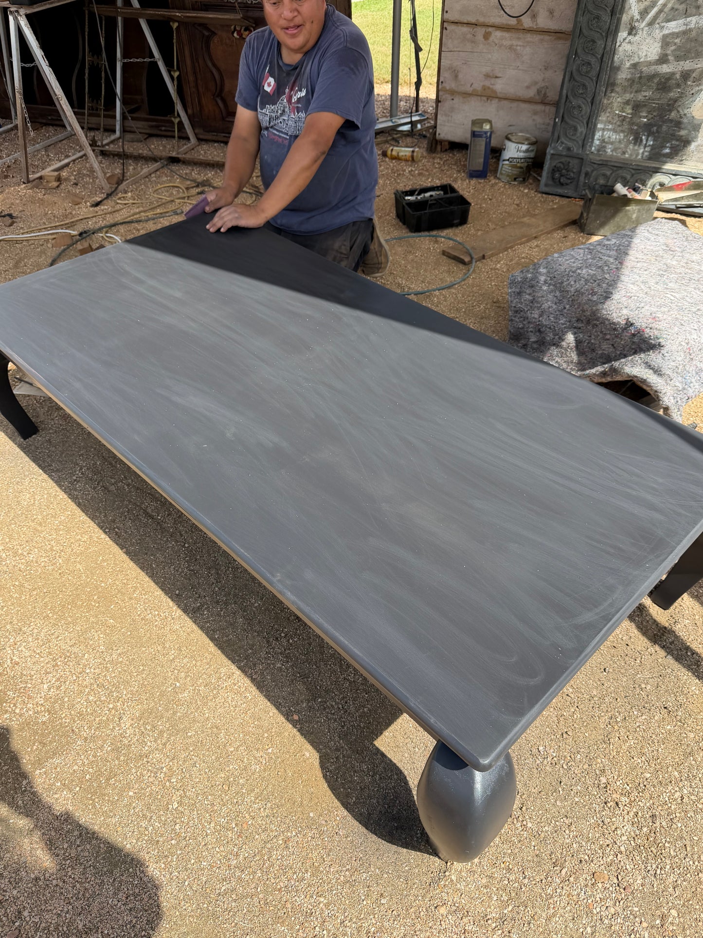 Black French Coffee Table