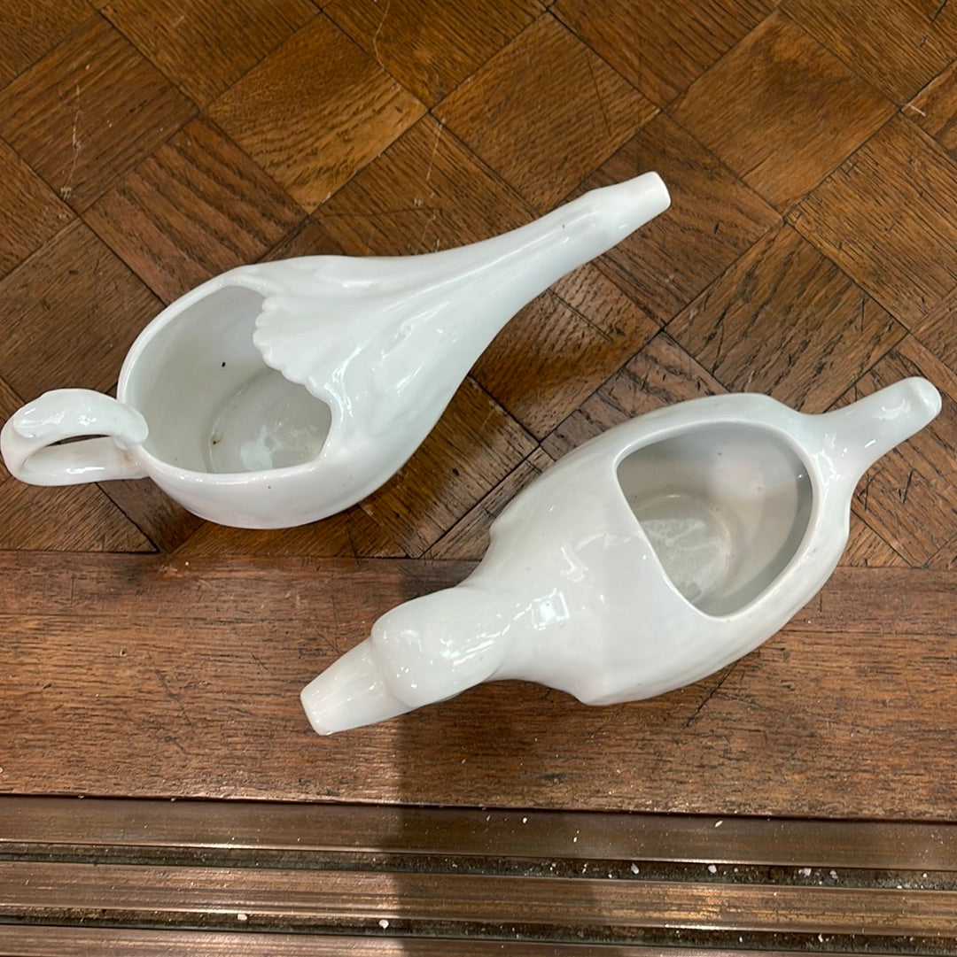 Ironstone Creamer with Bird Spout