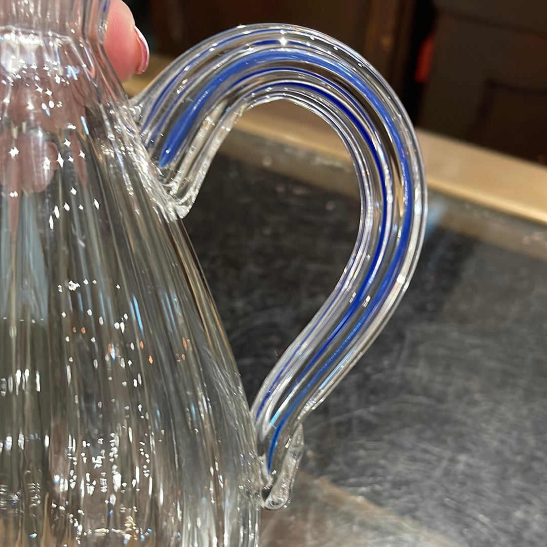 Claret Pitcher with Waffle Lid Design Stopper