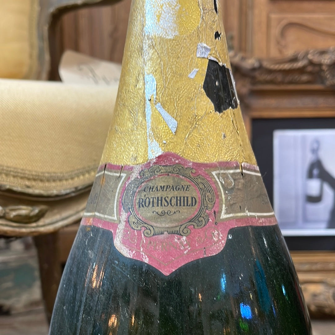 Mid-Century Modern Large A. Rothschild & Co. Champagne Bottle