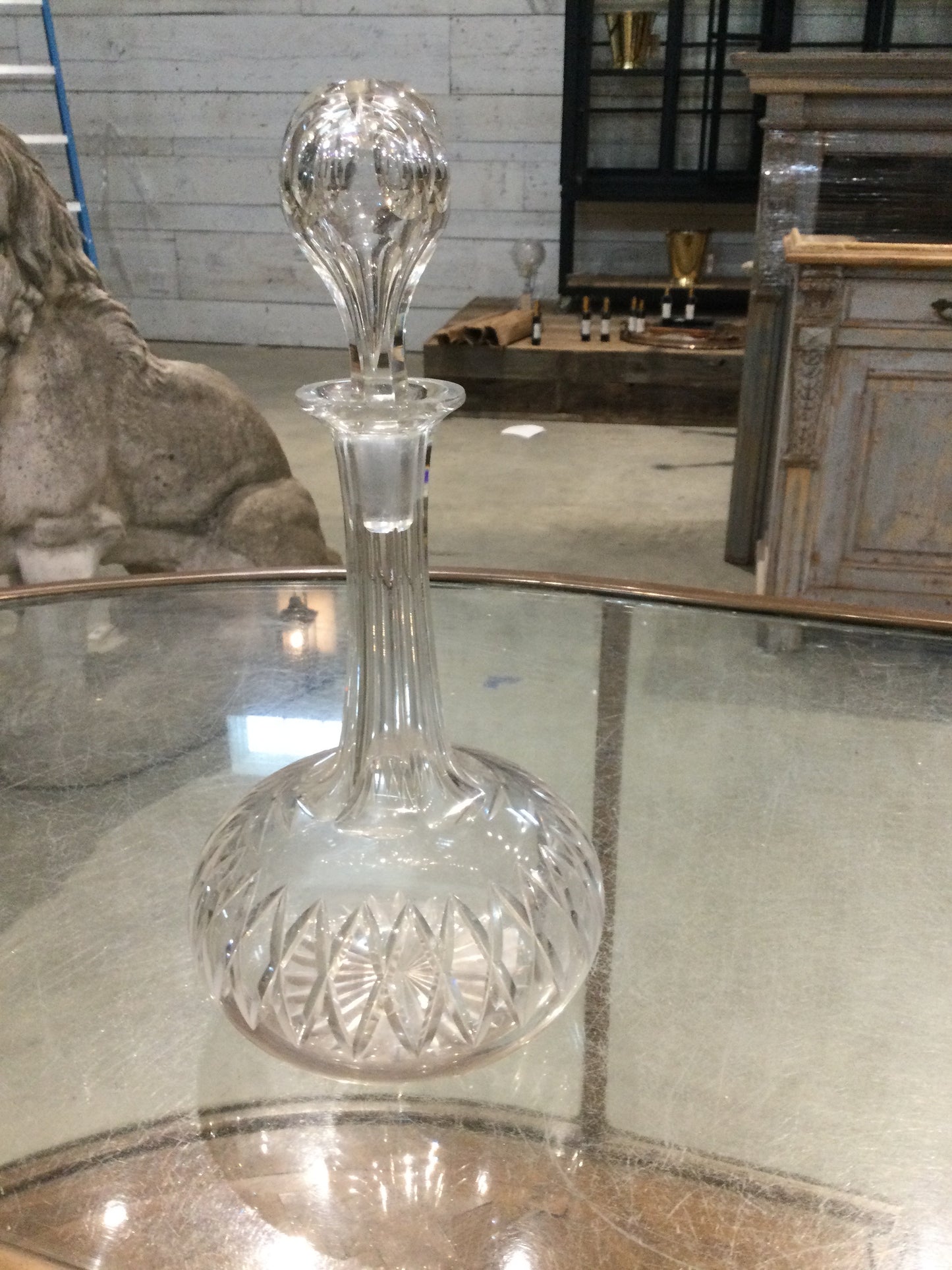 Glass Decanter 1 UK 1880