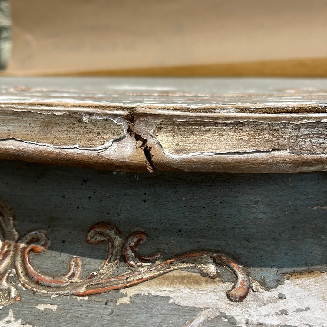 Hand Painted Bombay Chest circa 1940