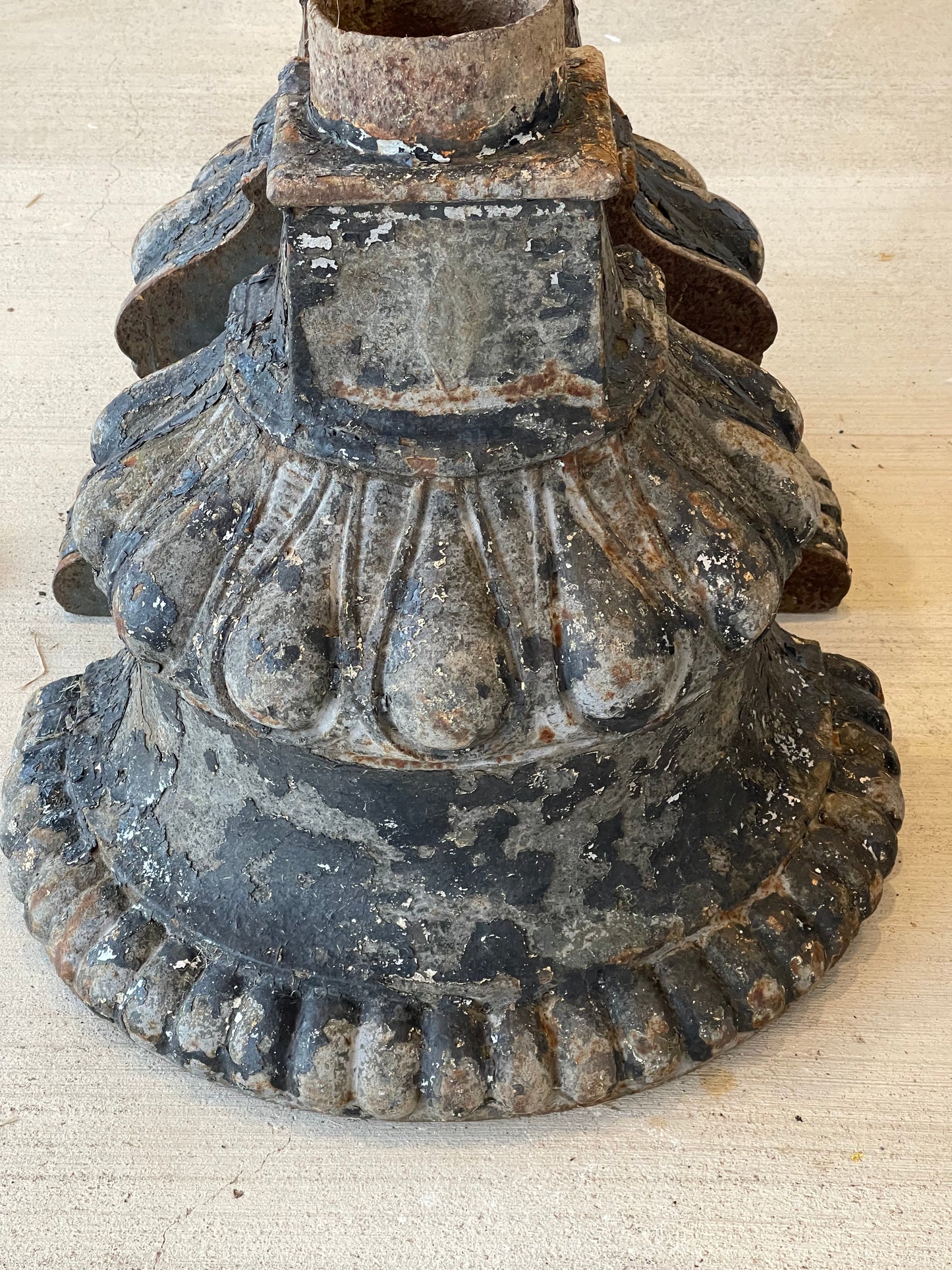 English Cast Iron Hopper Circa 1820