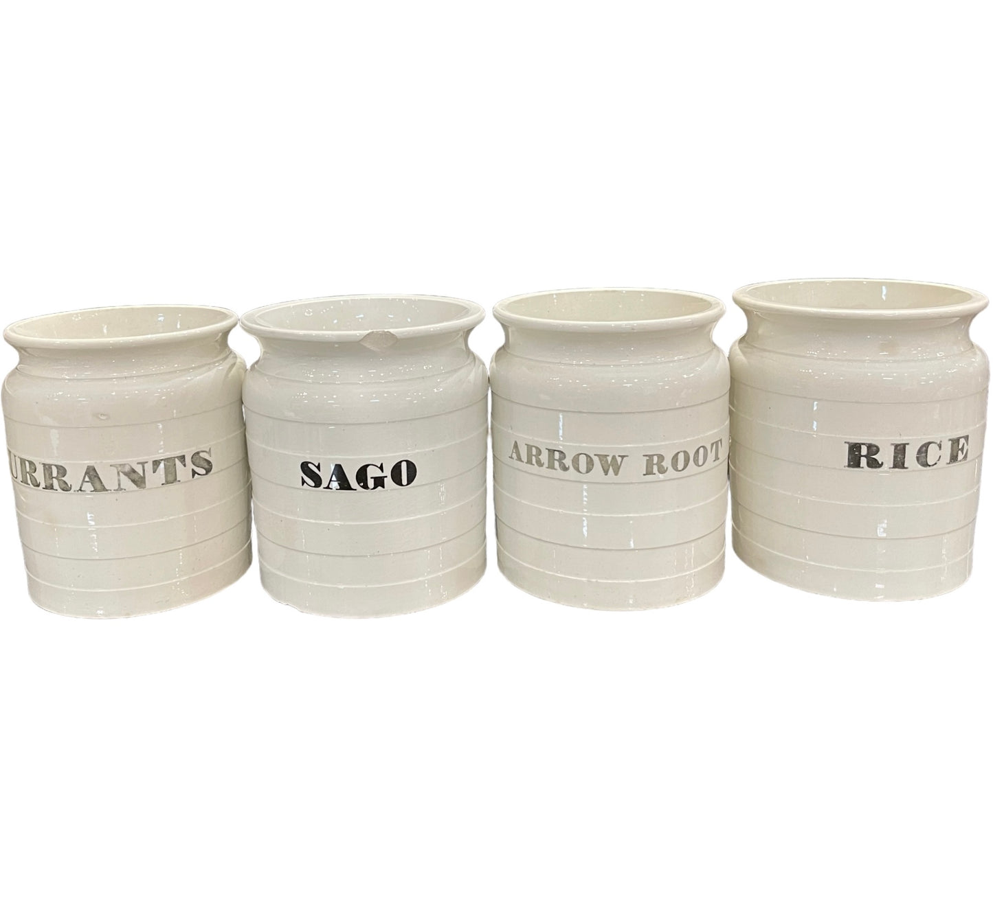Ironstone Storage Jar no Lid