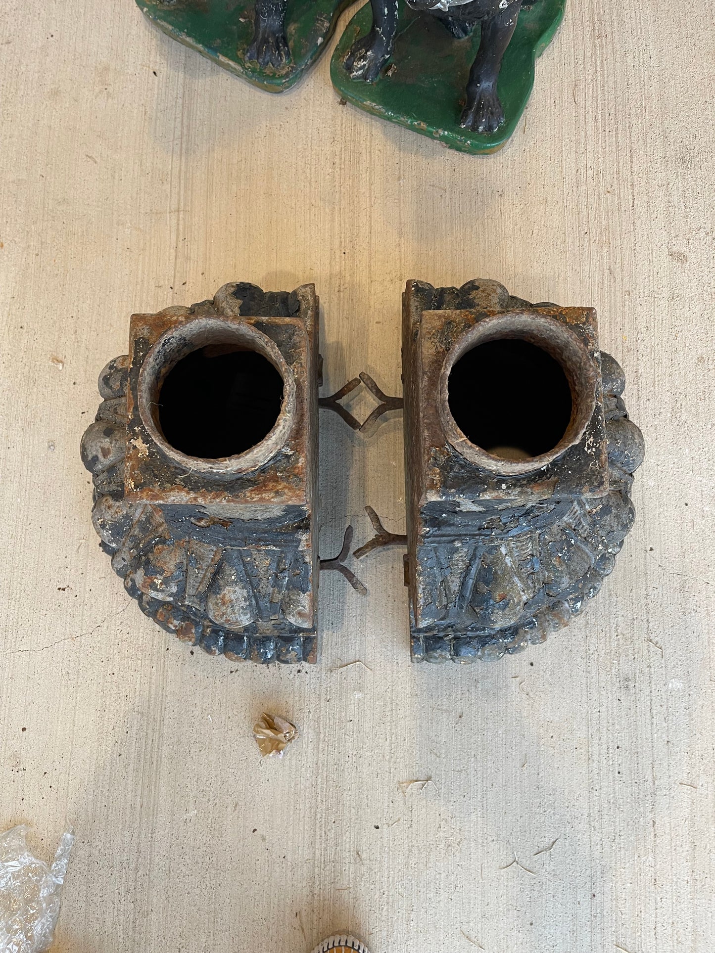 English Cast Iron Hopper Circa 1820