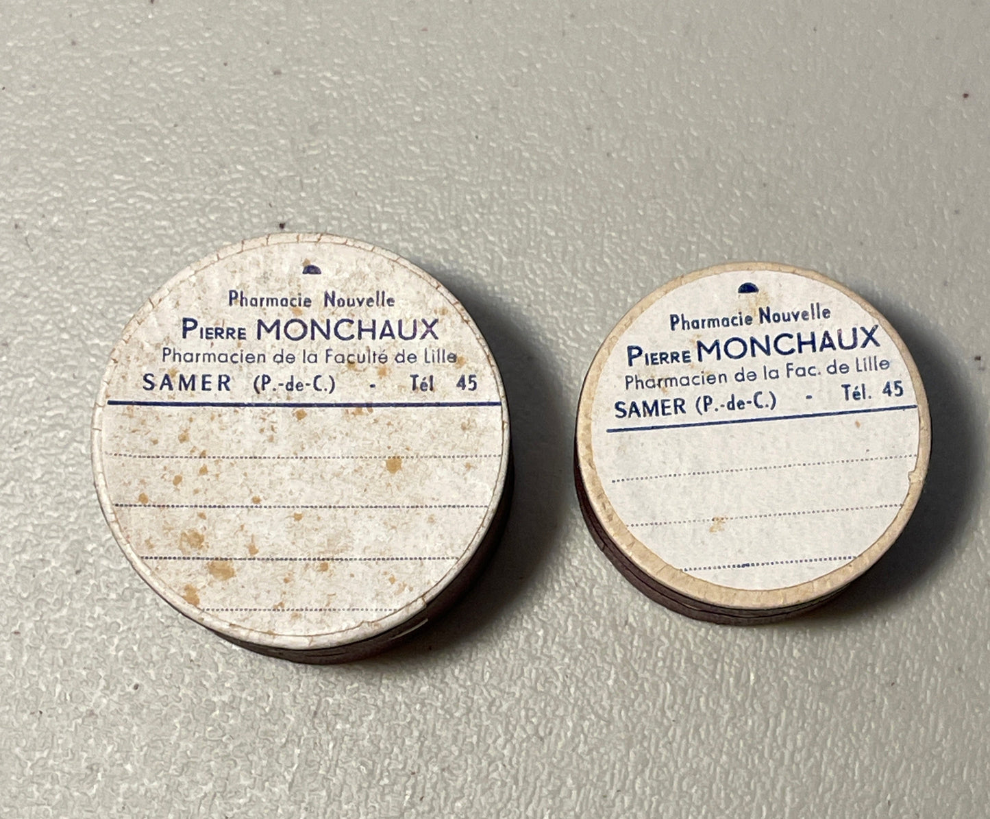 French Apothecary Pill Box