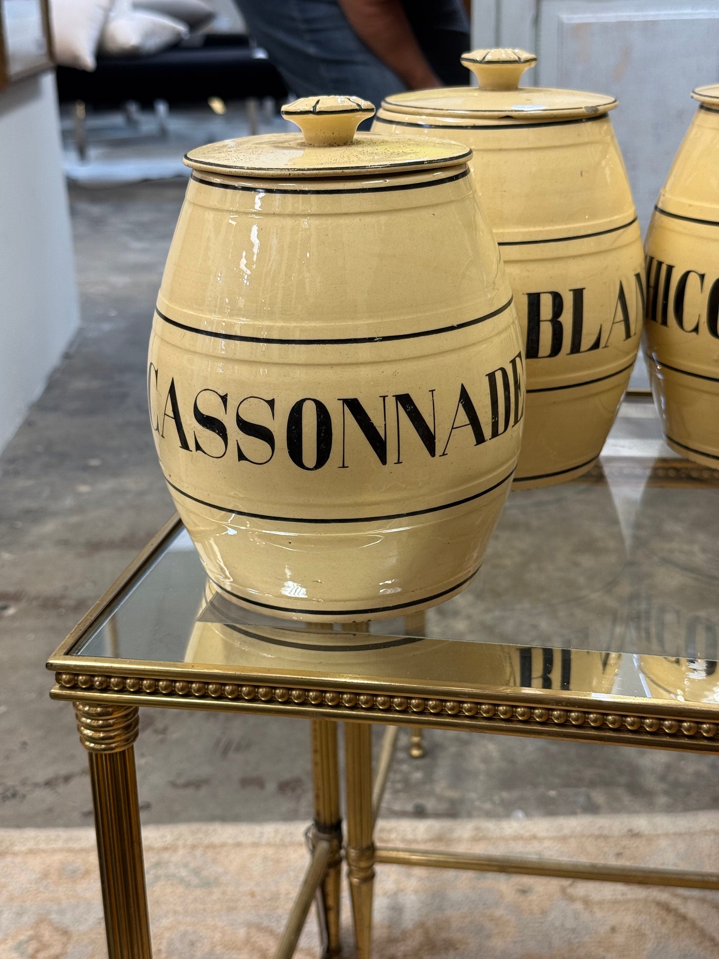 French Pot à épices" (Spice Jars)