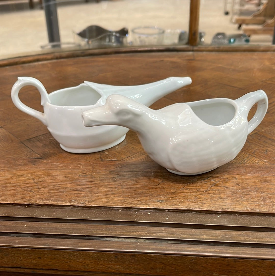 Ironstone Creamer with Bird Spout