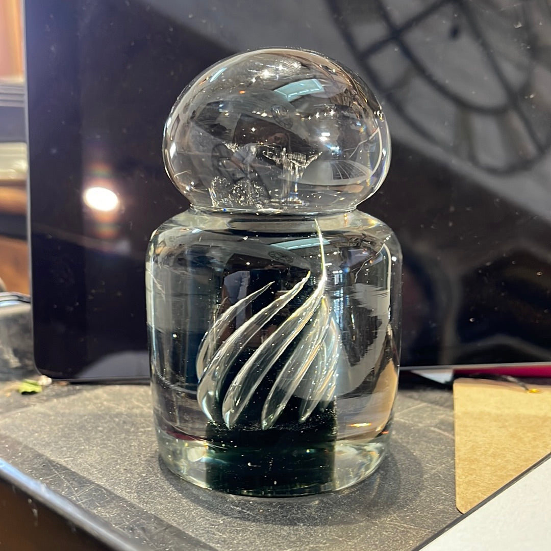 Blenko Art Glass #68D paperweight