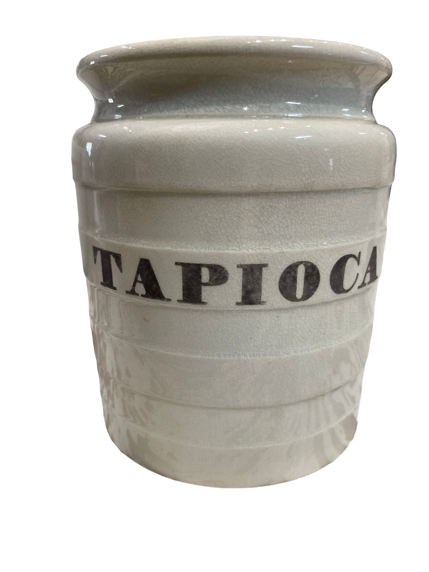 Ironstone Storage Jar no Lid