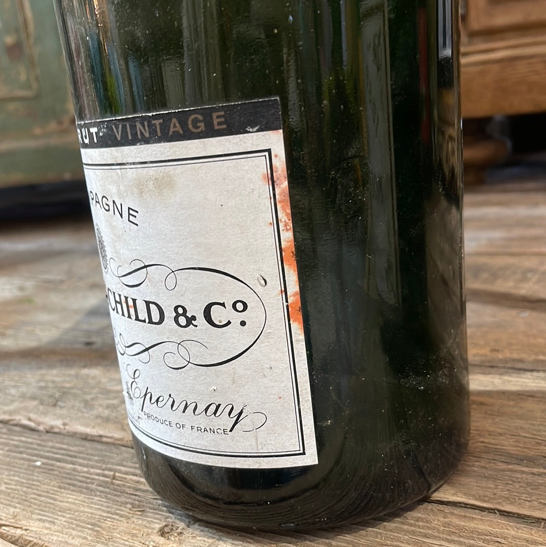 Mid-Century Modern Large A. Rothschild & Co. Champagne Bottle