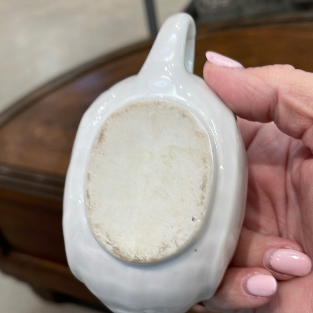 Ironstone Creamer with Bird Spout