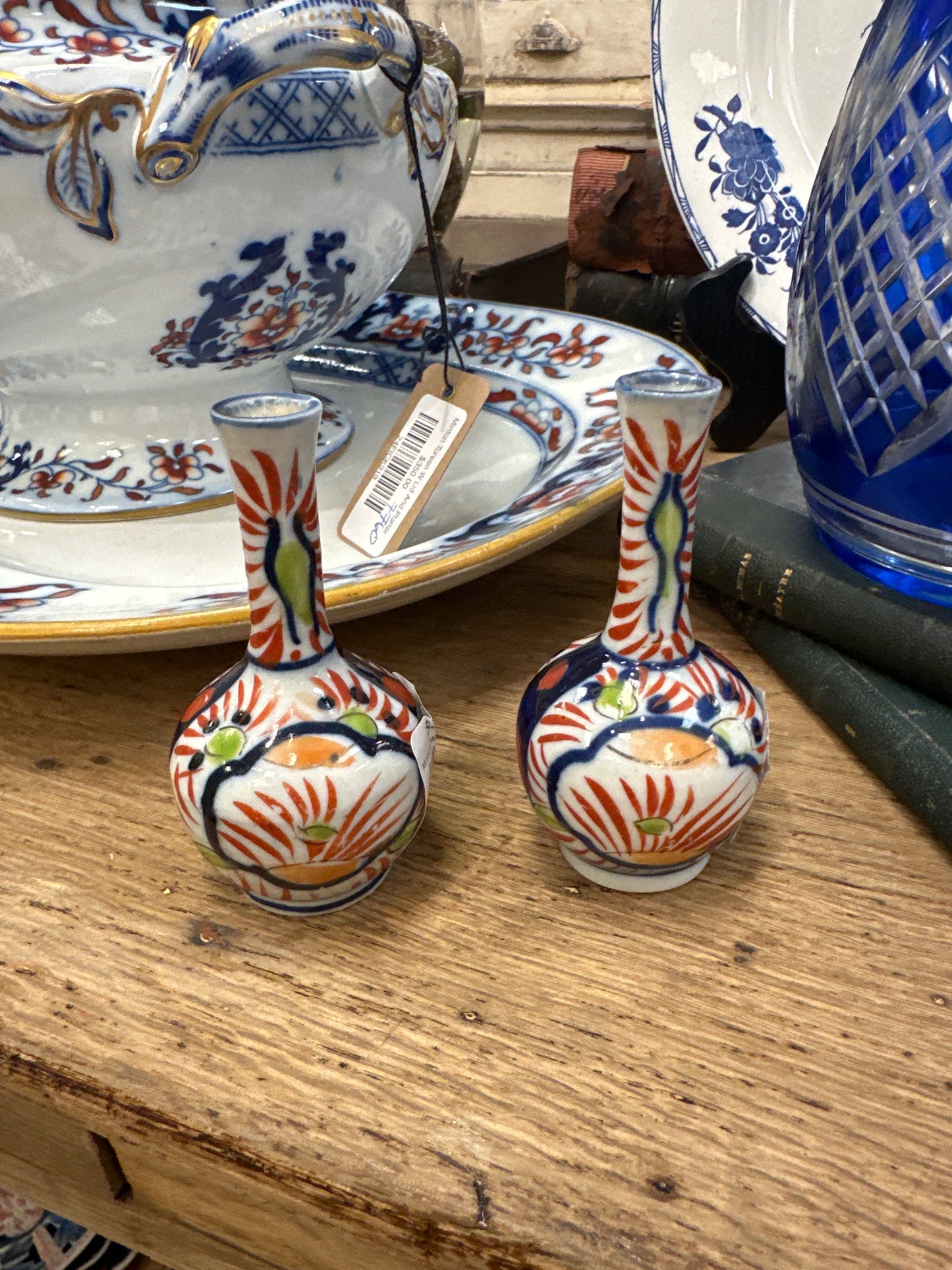 Miniature Meiji Period Imari Vase