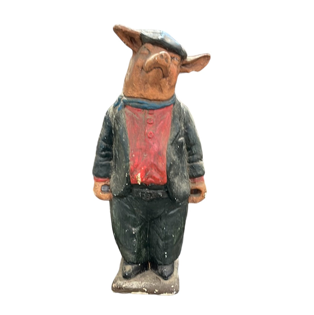 French Pig Folk Art
