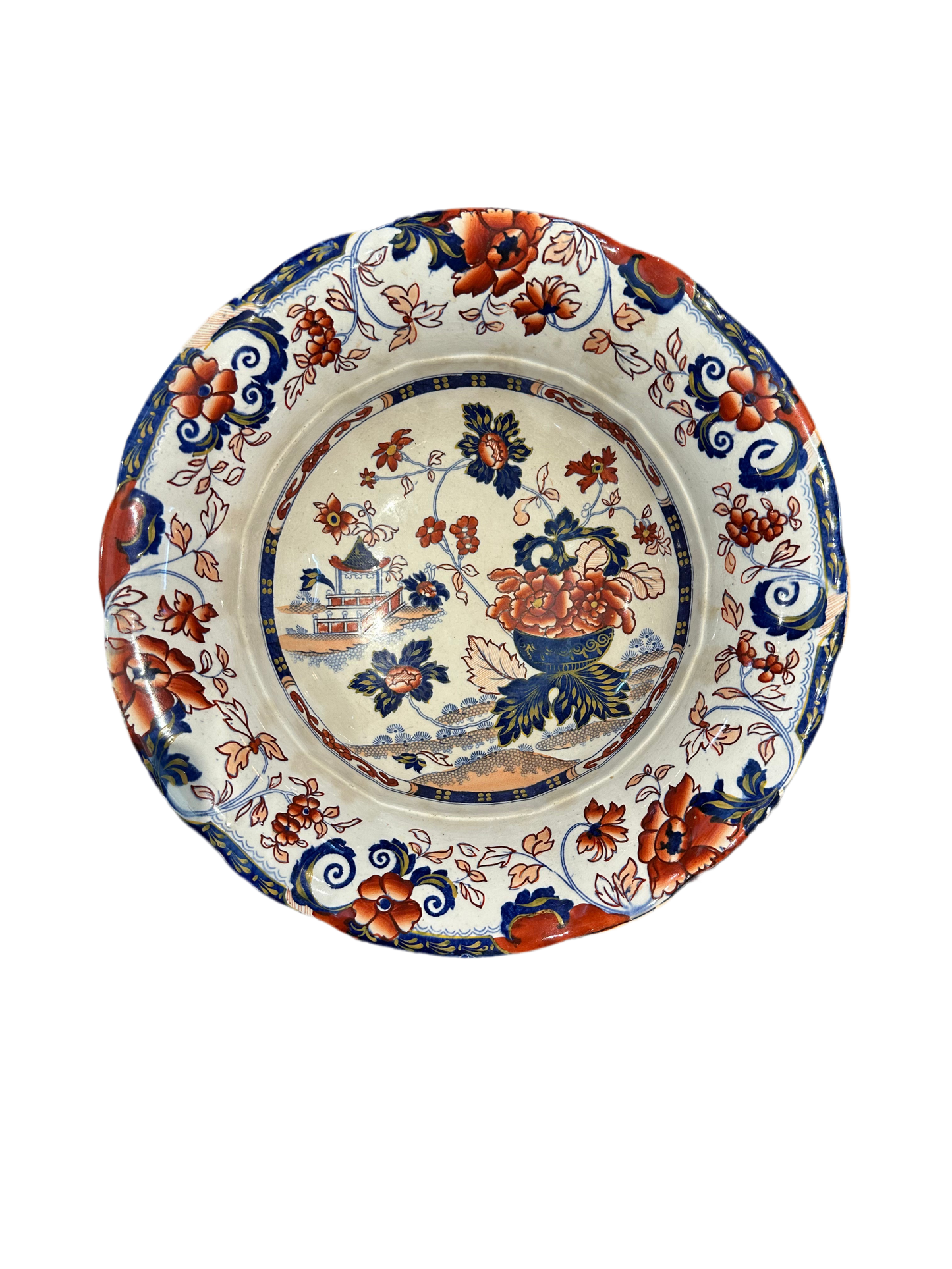 Amherst Japan Imari Ironstone Serving Bowl