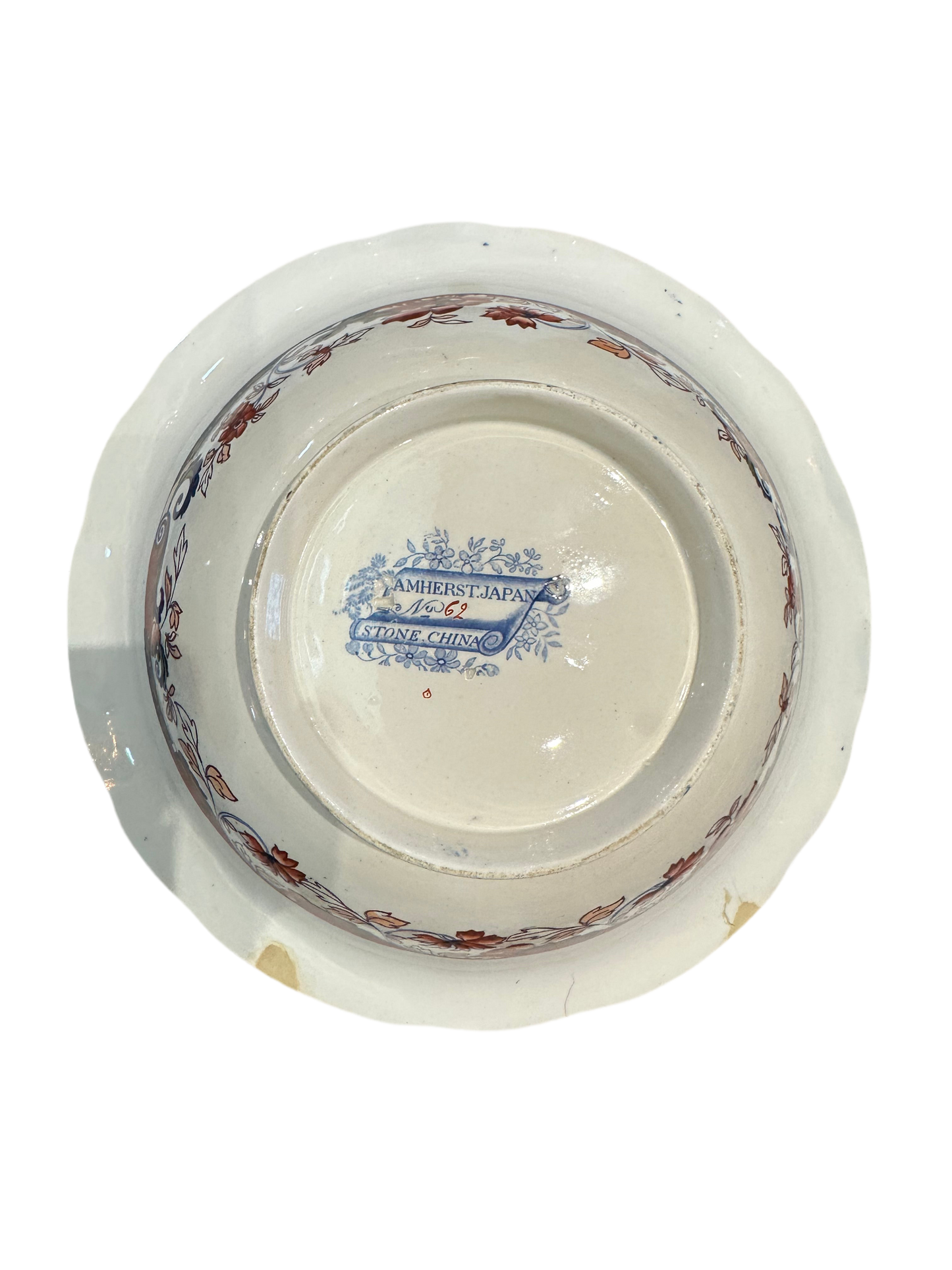 Amherst Japan Imari Ironstone Serving Bowl
