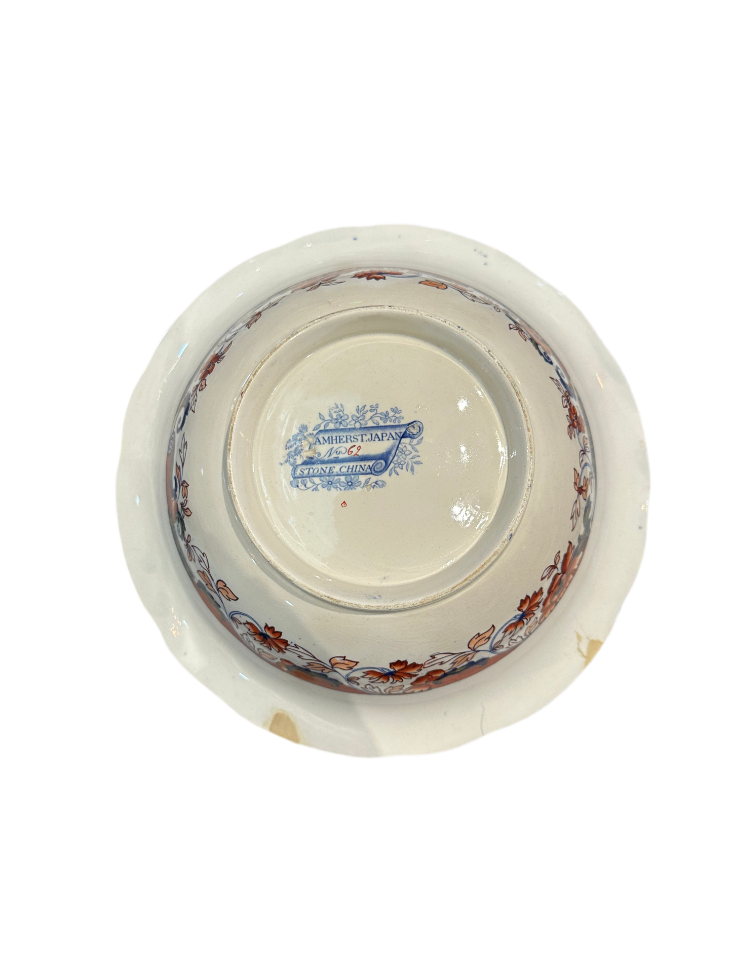 Amherst Japan Imari Ironstone Serving Bowl