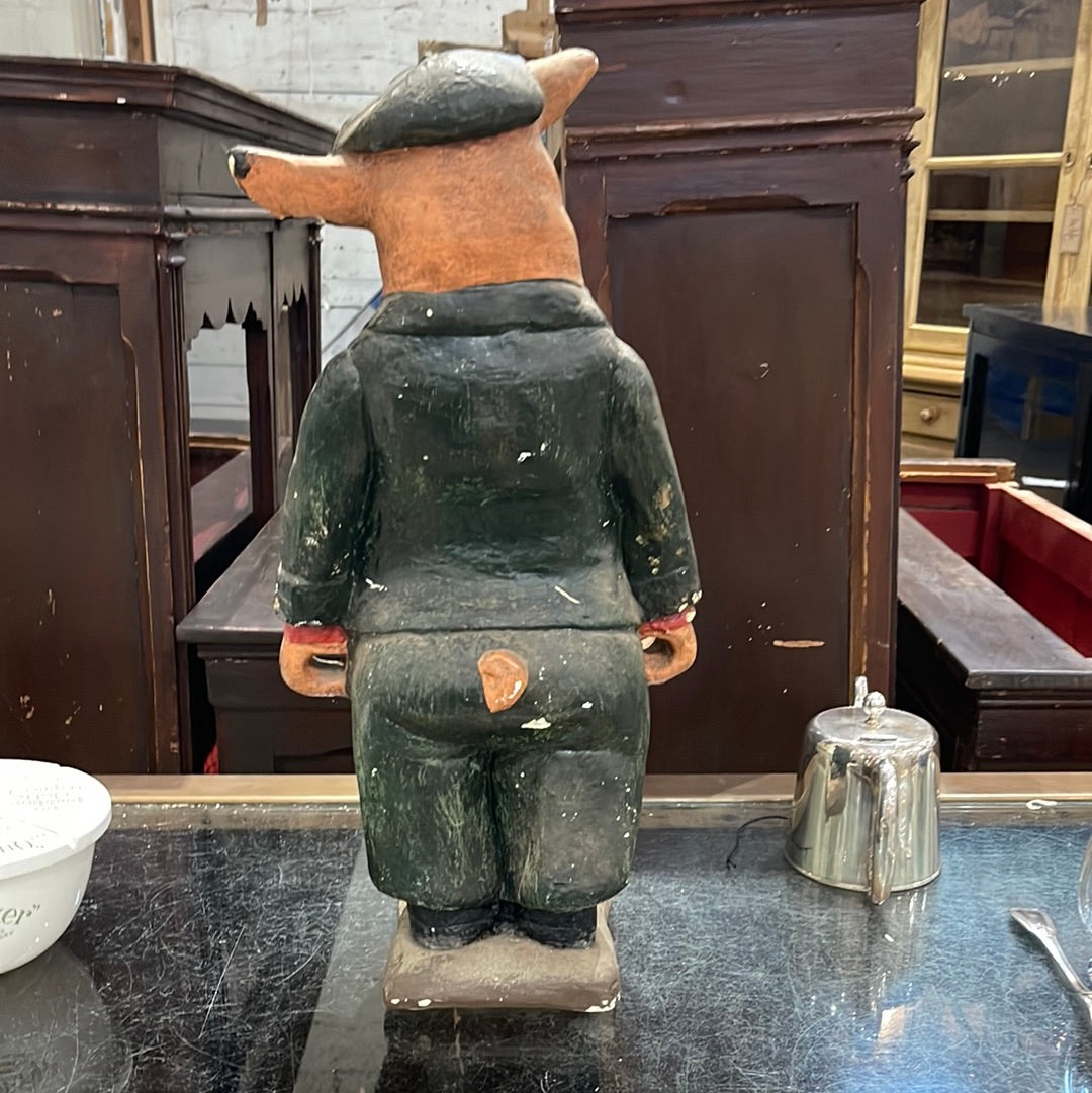 French Pig Folk Art