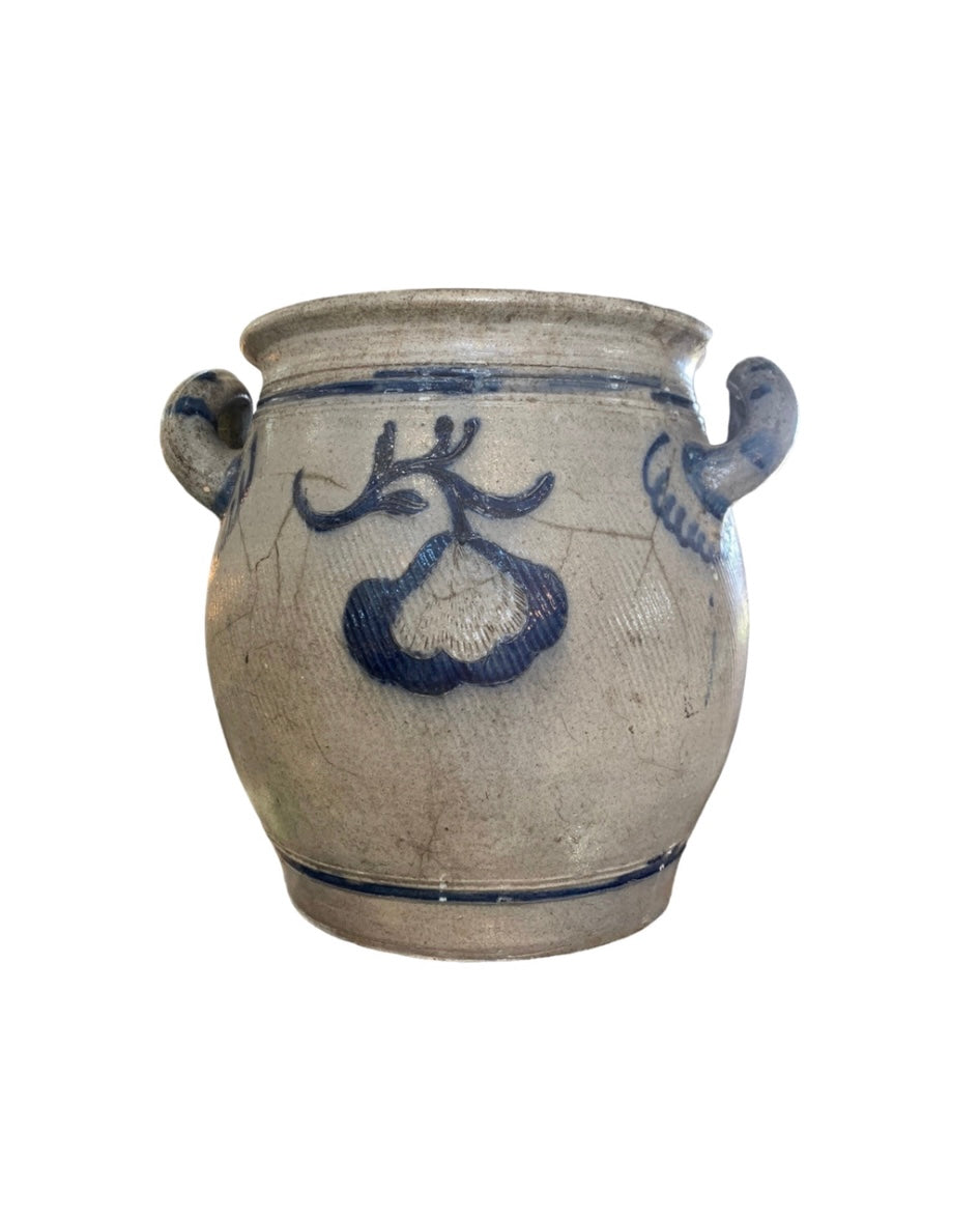 6L German Made Westerwald Stoneware Crock