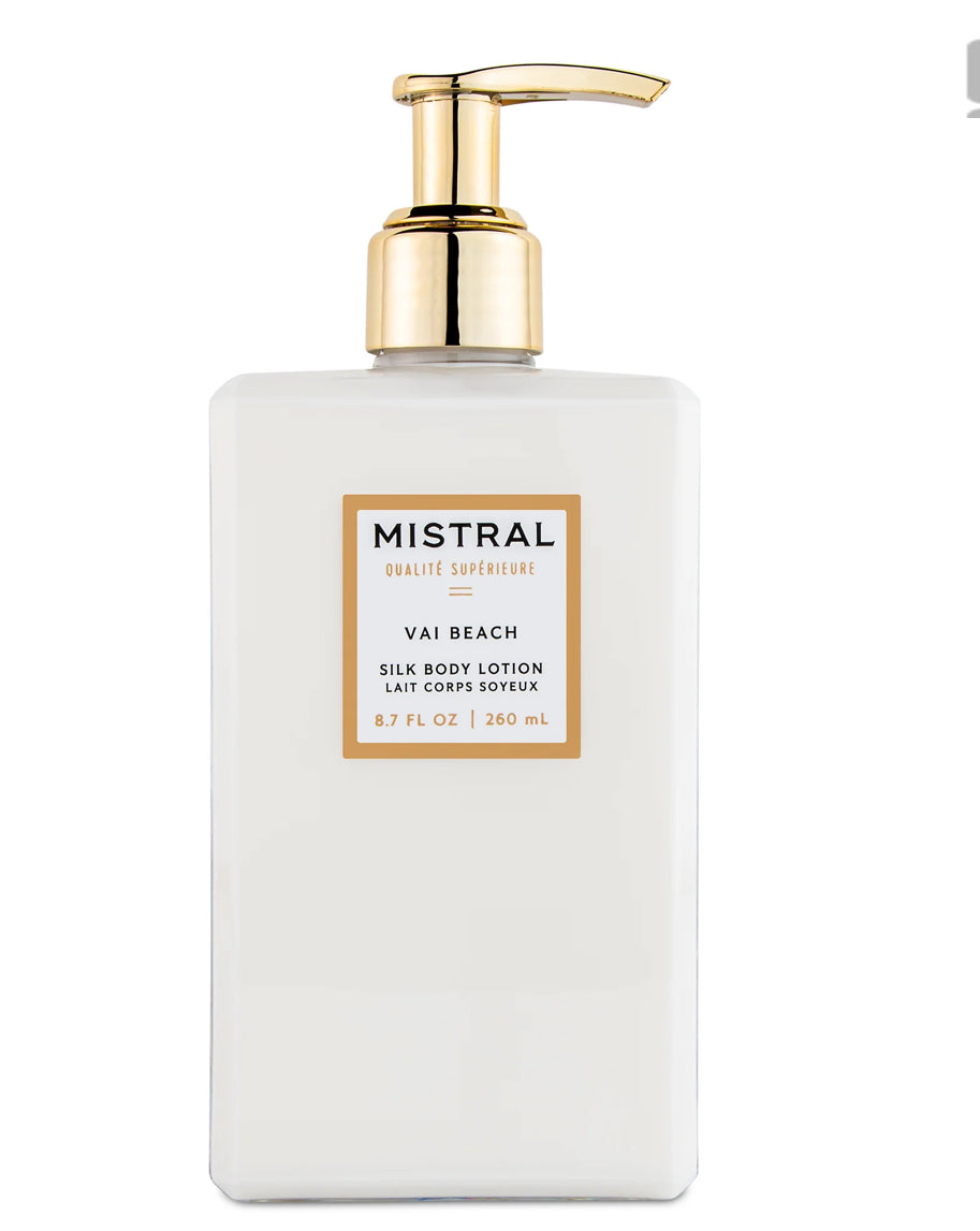Mistral Luxe Silk Body Lotion Via Beach