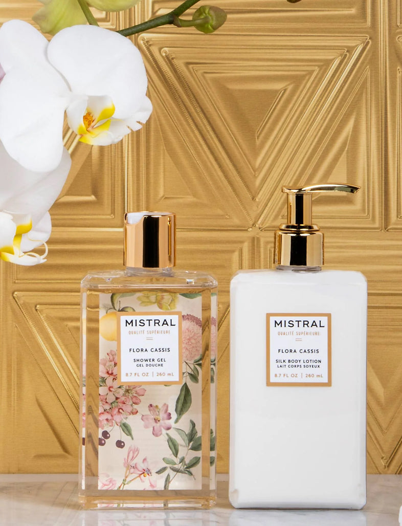 Mistral Luxe Silk Body Lotion Flora Cassis