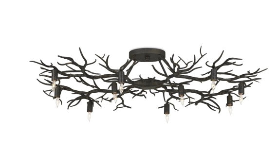 Rainforest Semi Flush Mount Light Fixture