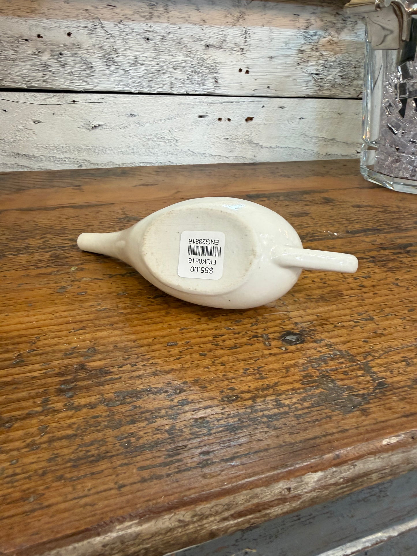 Ironstone Creamer with Bird Spout