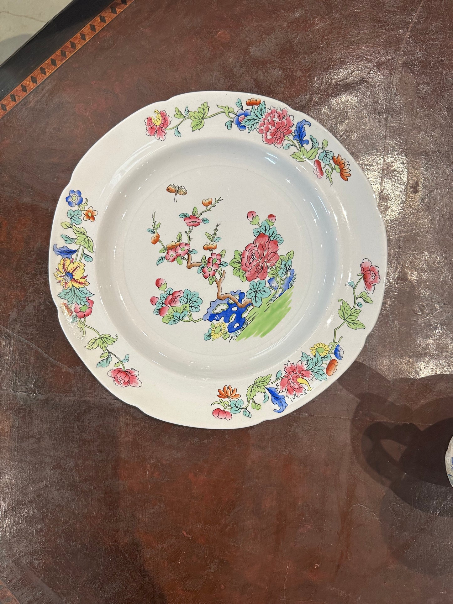 Copeland New Stone Indian Tree Pattern Dinner Plate