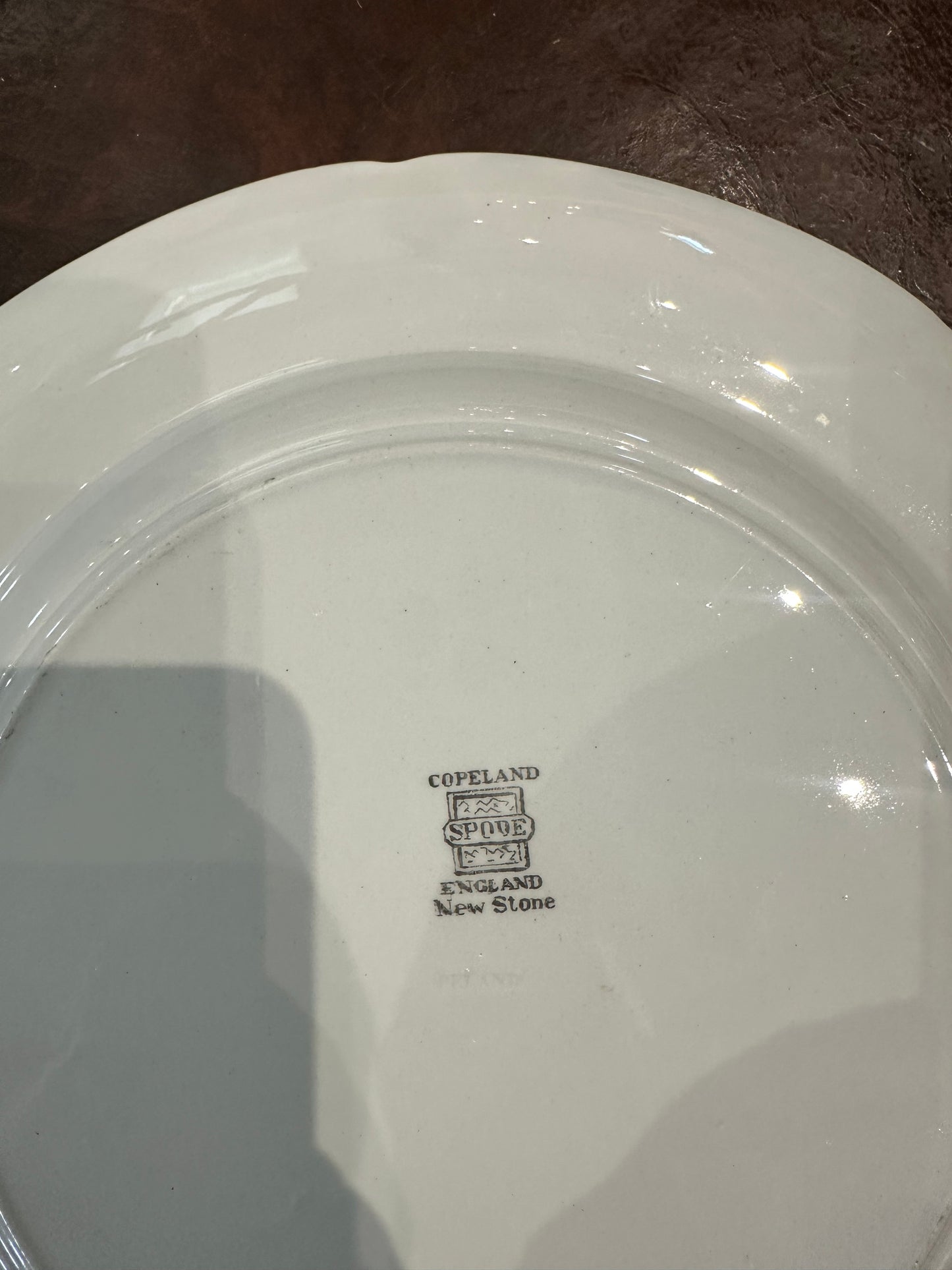Copeland New Stone Indian Tree Pattern Dinner Plate