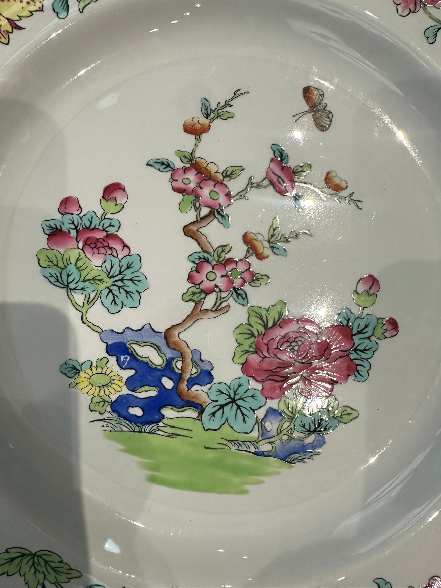 Copeland New Stone Indian Tree Pattern Dinner Plate