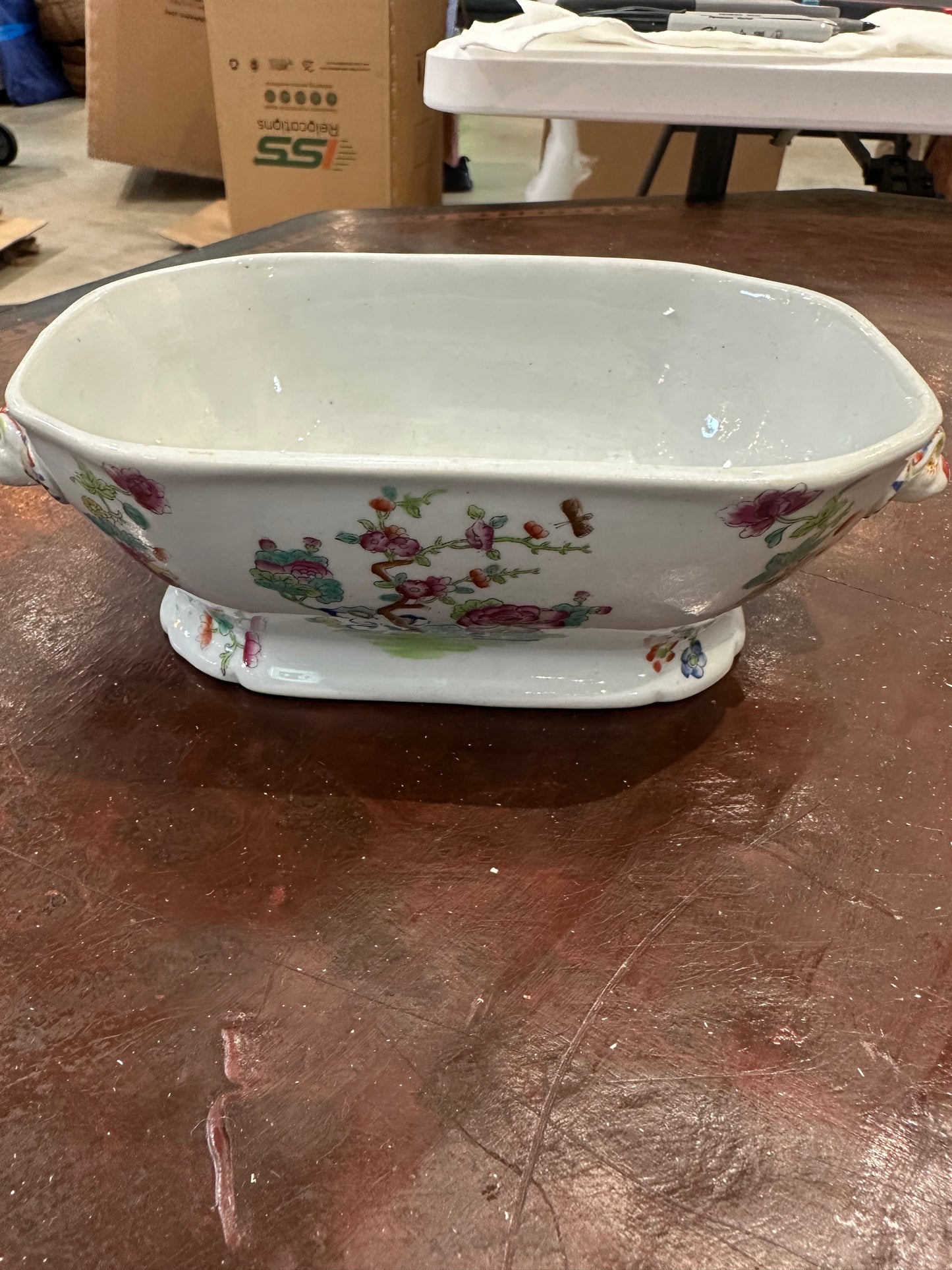 Spode Indian Tree Pattern Small Serving Bowl with Handles
