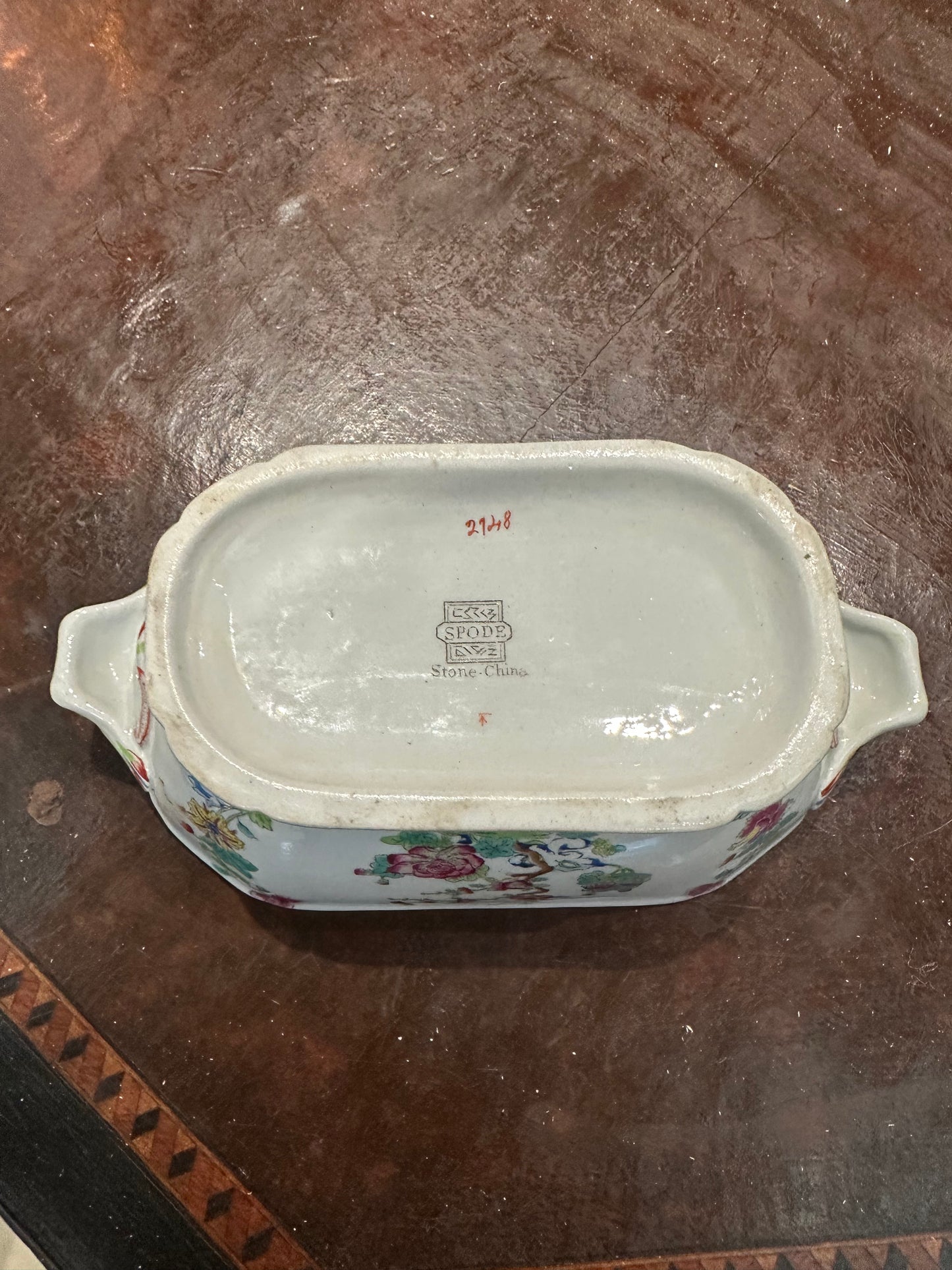 Spode Indian Tree Pattern Small Serving Bowl with Handles