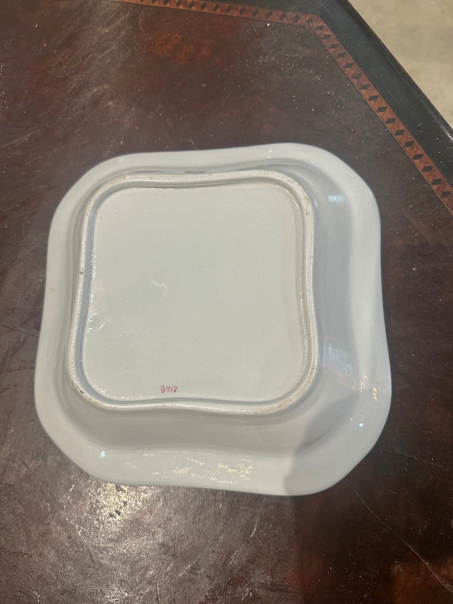 Spode Stone China “Willis Indian Tree” Square Serving Bowl