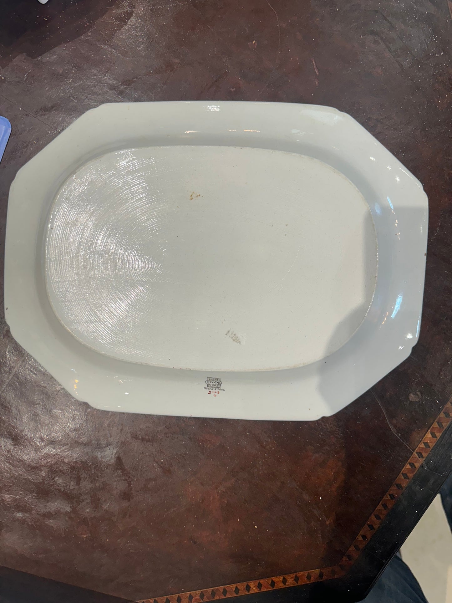 Spode Stone China “Willis Indian Tree” Extra-Large Serving Platter