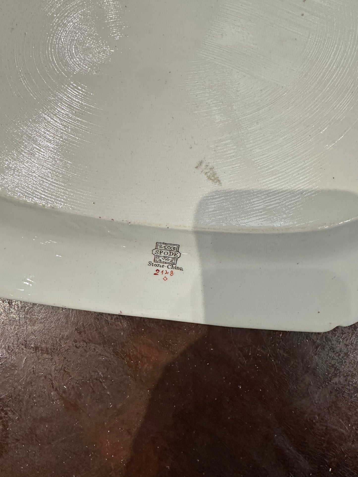 Spode Stone China “Willis Indian Tree” Extra-Large Serving Platter