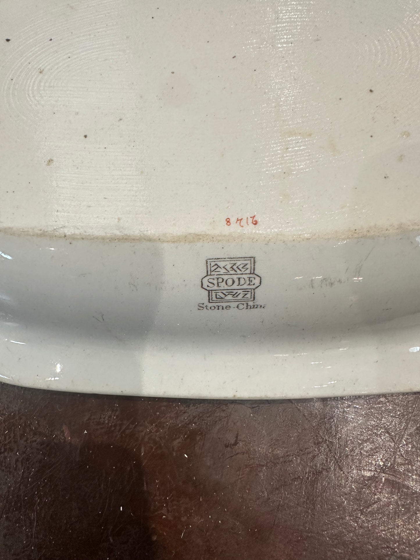 Spode Stone China “Willis Indian Tree” Oval Serving Dish