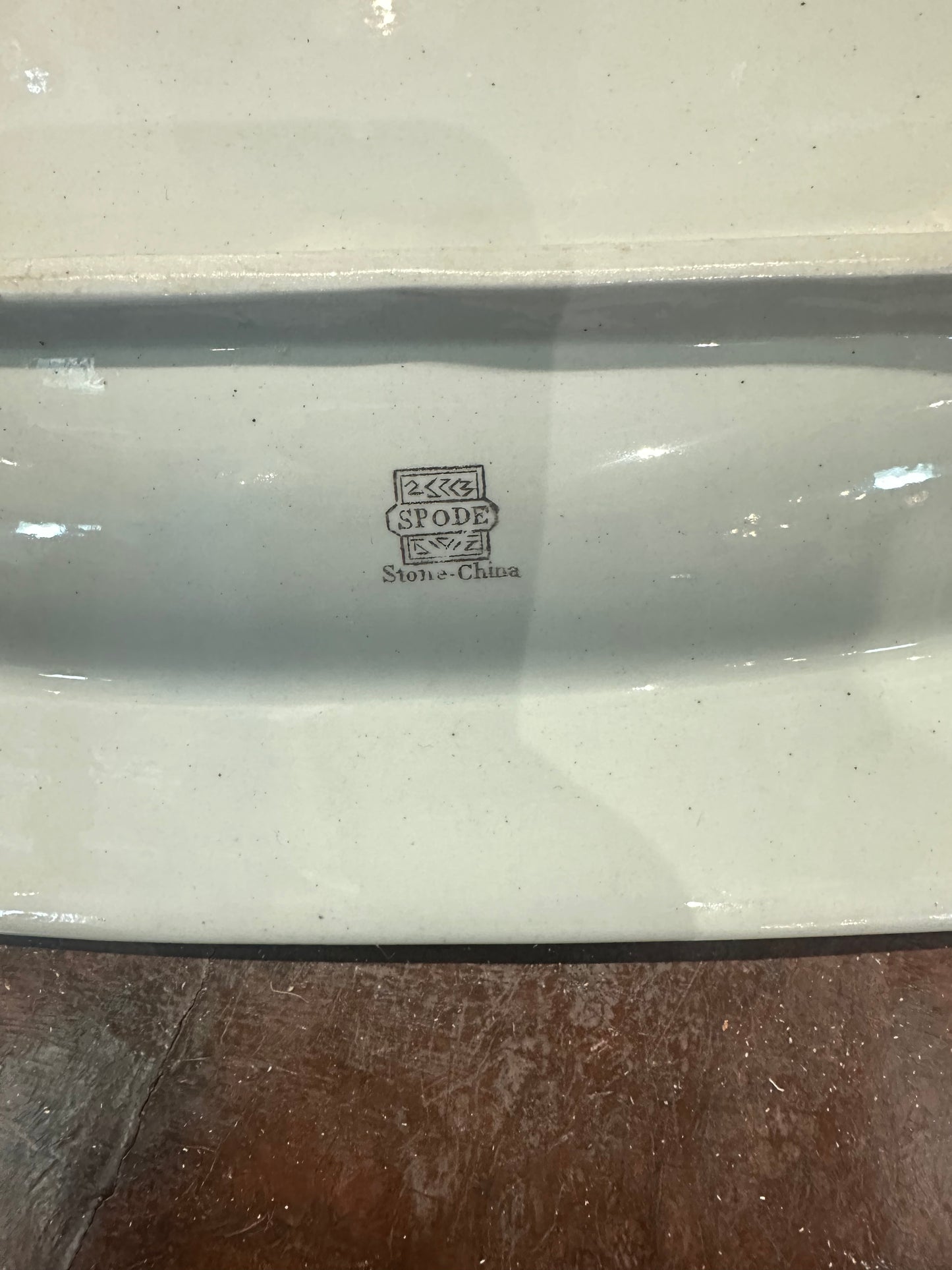 Spode Stone China “Willis Indian Tree” Deep Serving Platter