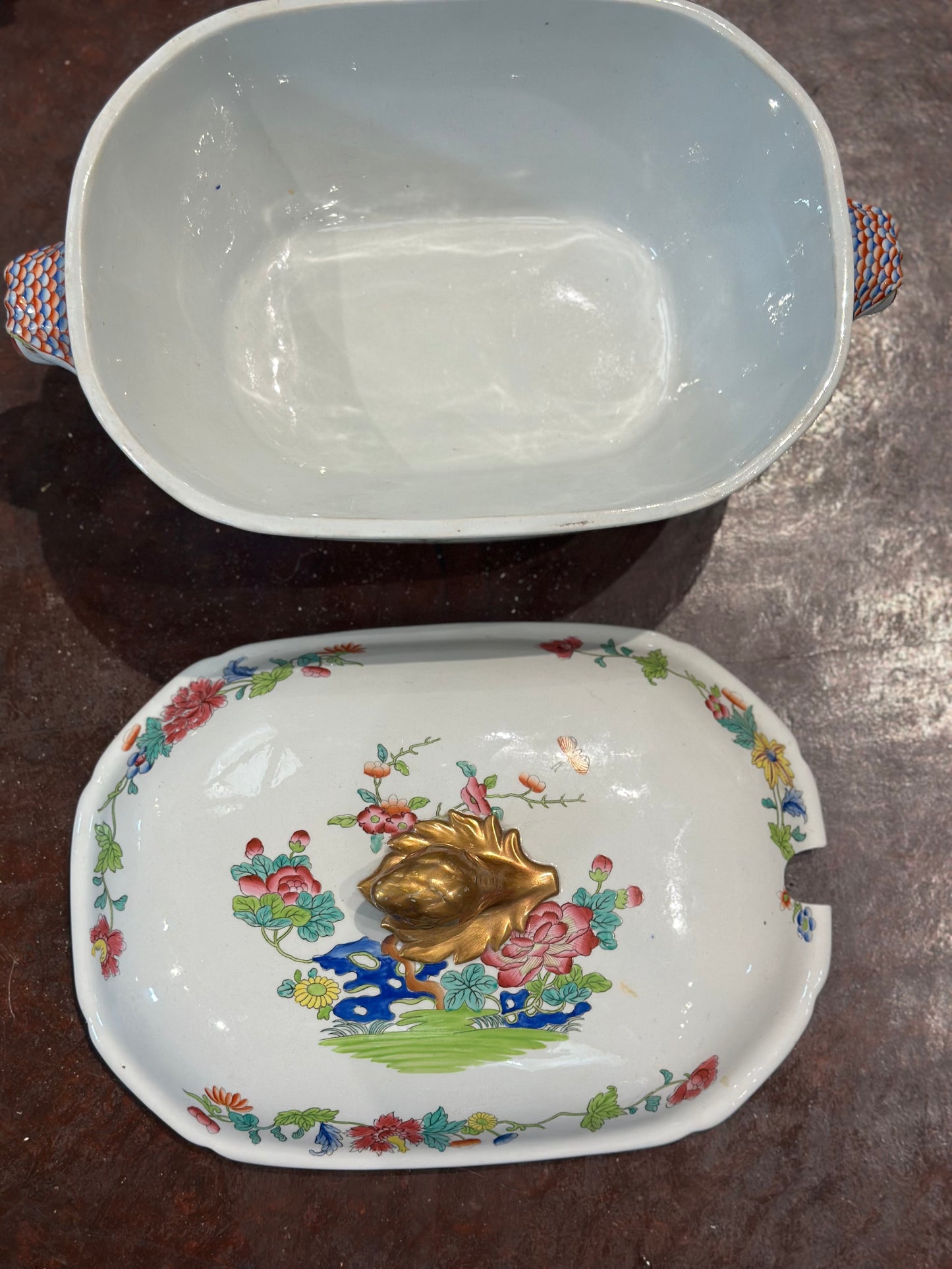 Spode Indian Tree Large Tureen with Lid