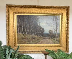 A.R Reid Sheep Painting Circa 1860 from United Kingdom