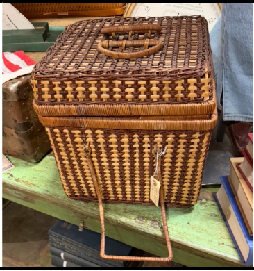 Vintage Wicker Picnic Basket