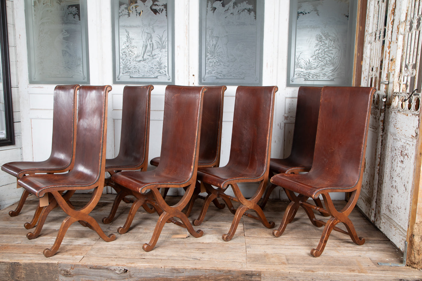 Pierre Lottier Chairs Circa 1930