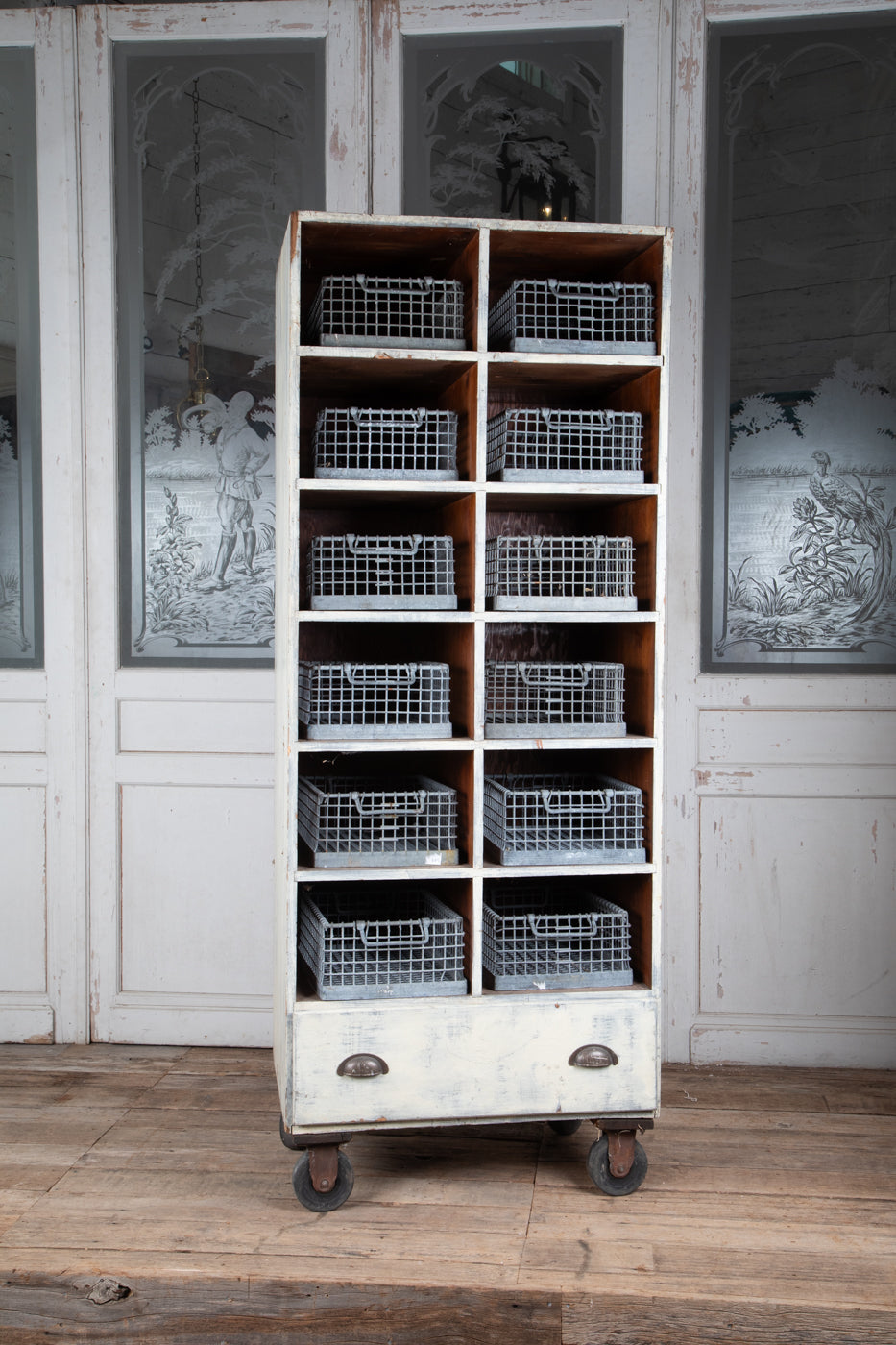 Rolling Cart (Baskets Not Included)
