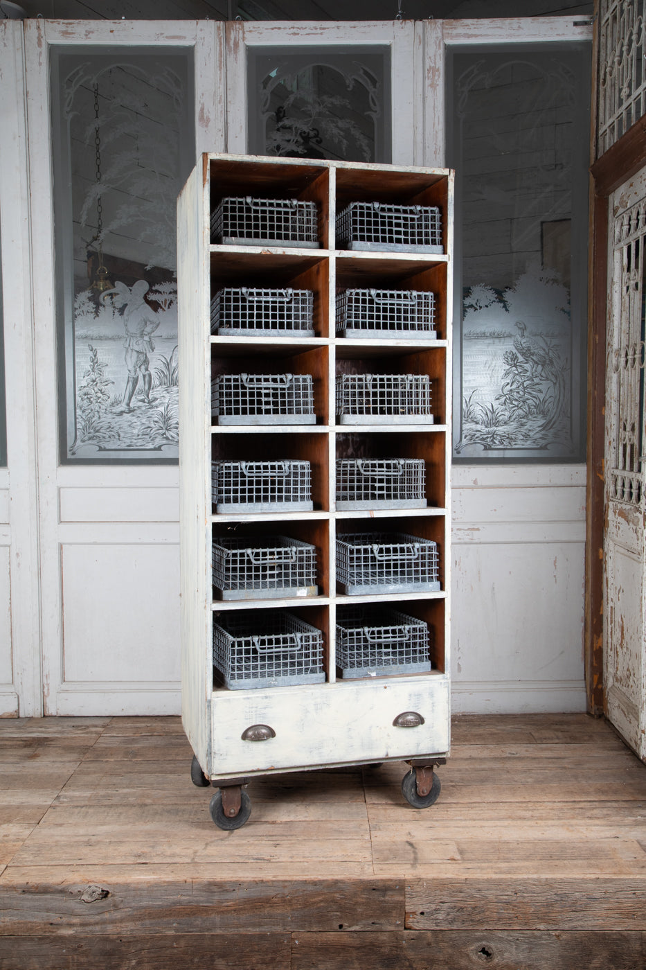 Rolling Cart (Baskets Not Included)