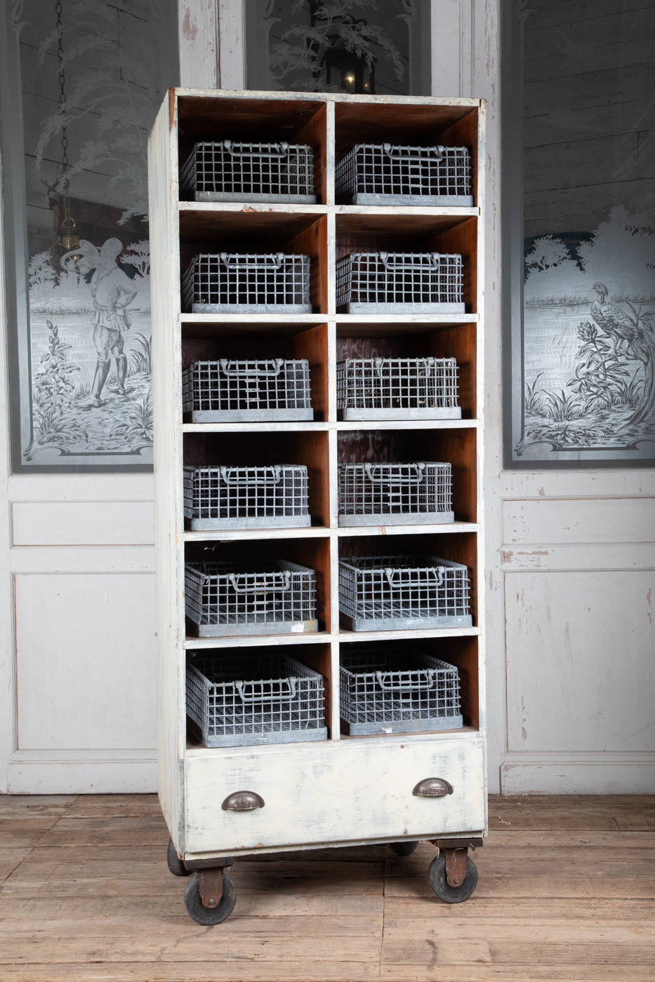 Rolling Cart (Baskets Not Included)