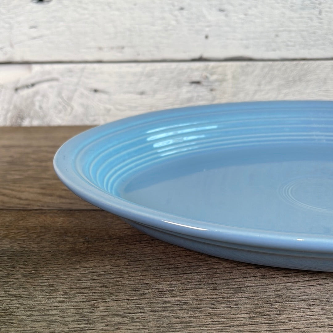 Periwinkle Oval Serving Platter Fiestaware