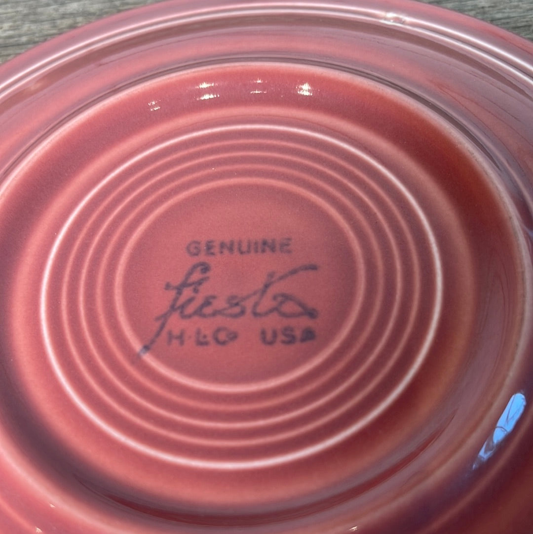 Classic 7.25” VINTAGE ROSE Salad Plate from Fiestaware