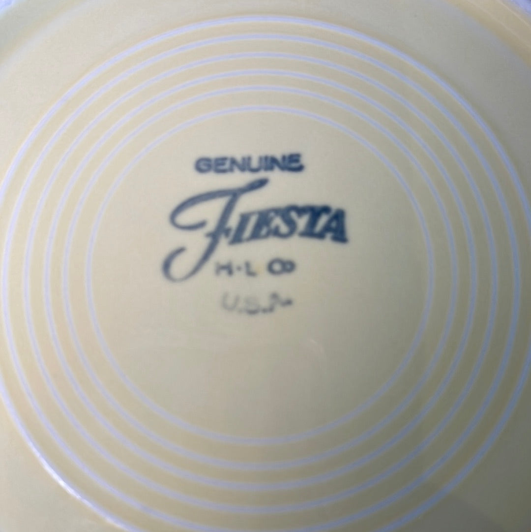New Yellow Fiestaware Appetizer Plate