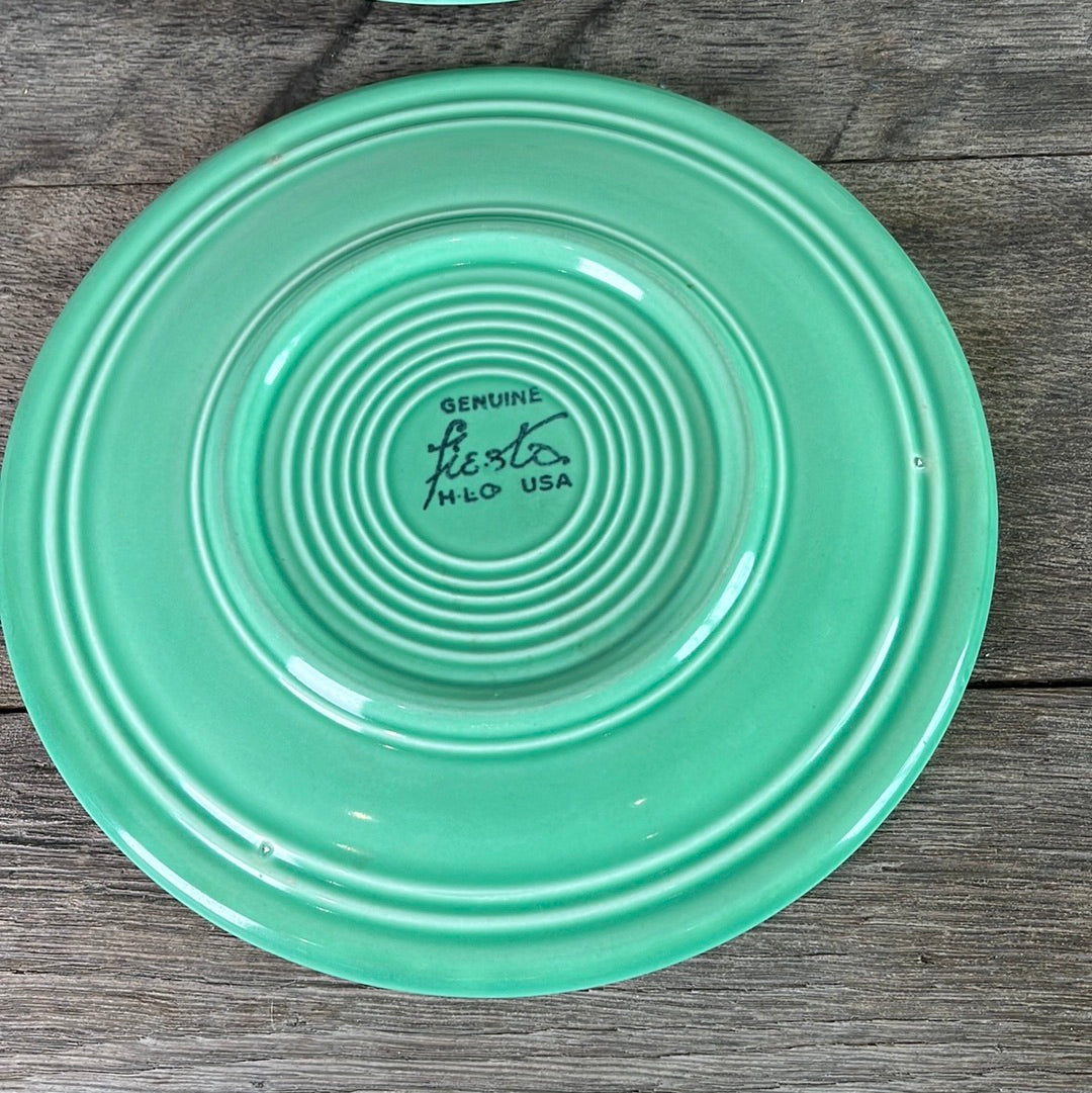 Vintage Fiestaware Bread & Butter Plate Original Light Green